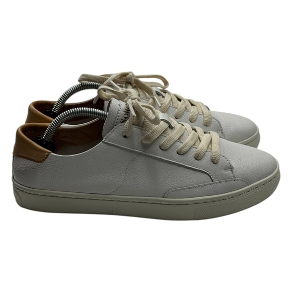 Soludos Ibiza Classic Leather Sneakers - Picture 1 of 12